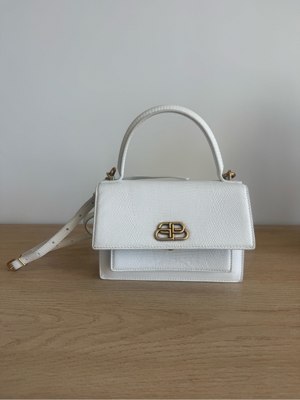 Balenciaga Sharp Lizard Handbag